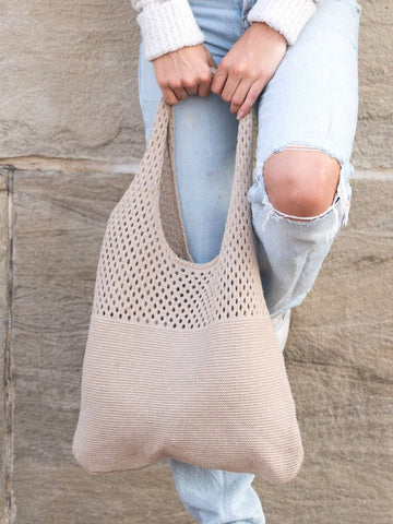 Soft Knit Hobo Bag