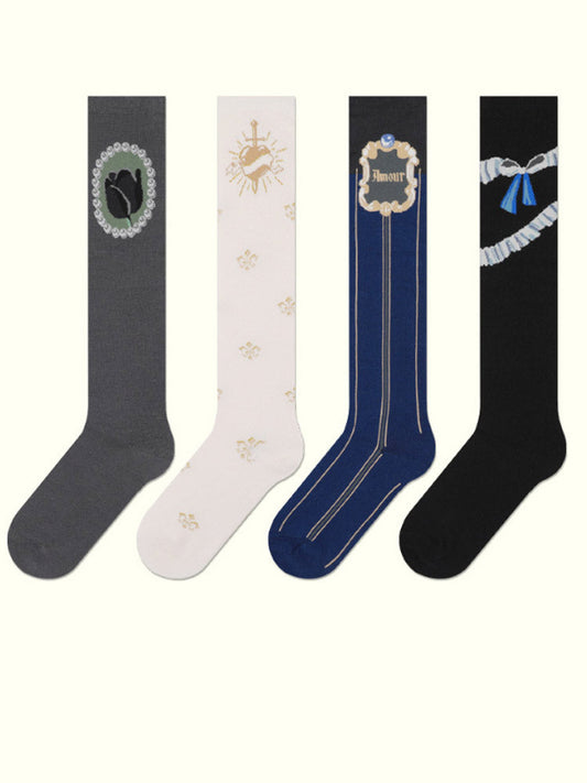 Lolita Style Knee-High Socks