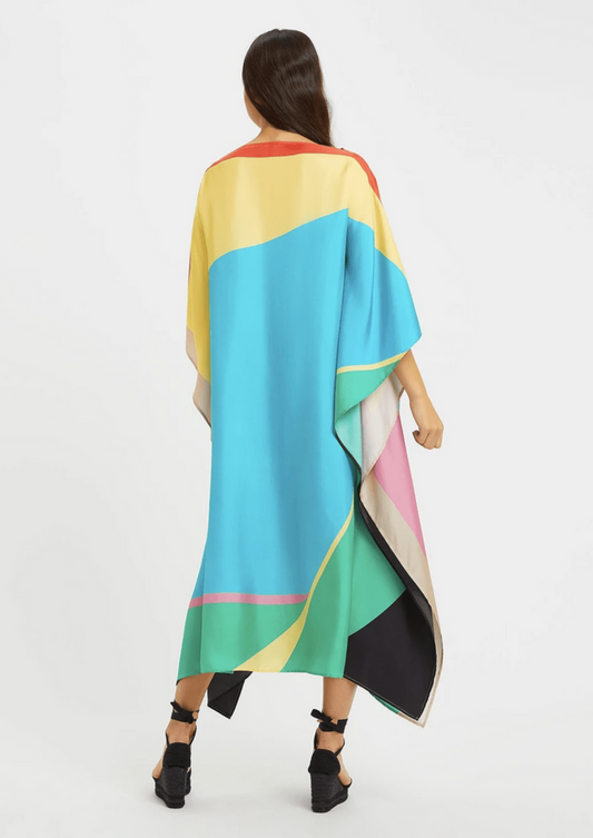 Luxe Spectrum Colorful Kaftan