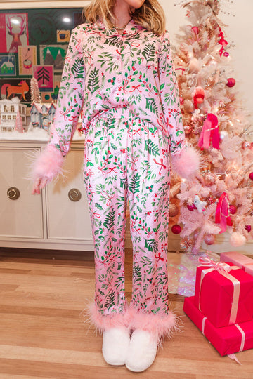 PINK CHRISTMAS BIANCA PAJAMAS