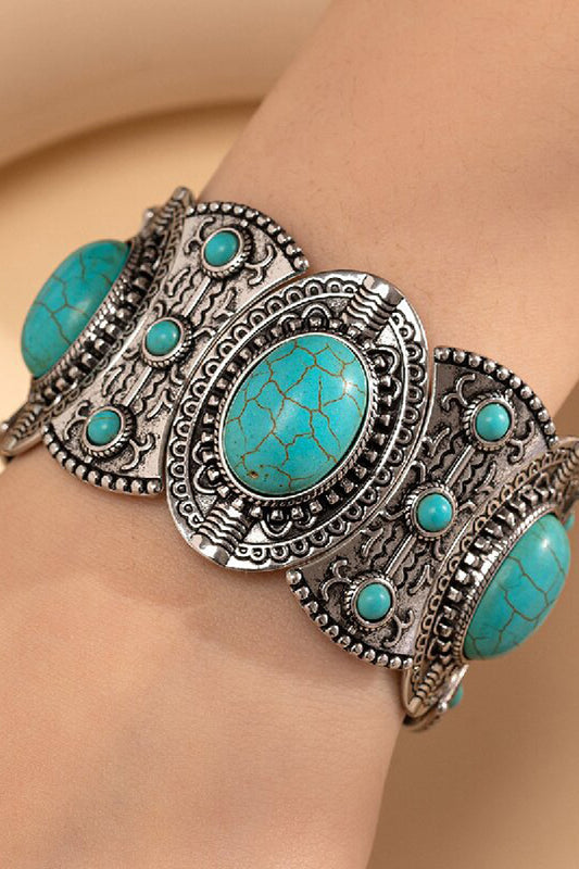 Bohemian Turquoise Hollow Out Bracelet