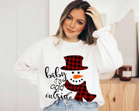 Unisex T-shirt, IT'S COLD OUTSIDE, Christmas T-shirt, Christmas Hoodie, Gift For Christmas