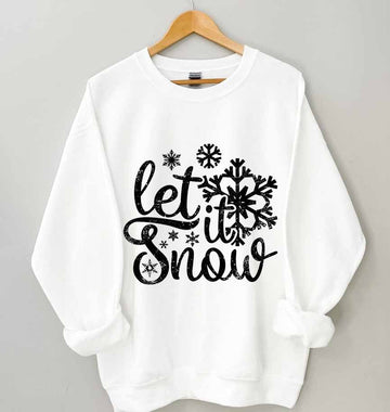 Unisex T-shirt, LET IT SNOW, Christmas T-shirt, Christmas Hoodie, Gift For Christmas