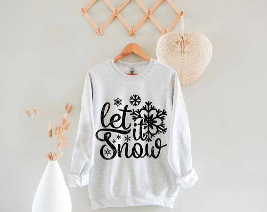 Unisex T-shirt, LET IT SNOW, Christmas T-shirt, Christmas Hoodie, Gift For Christmas