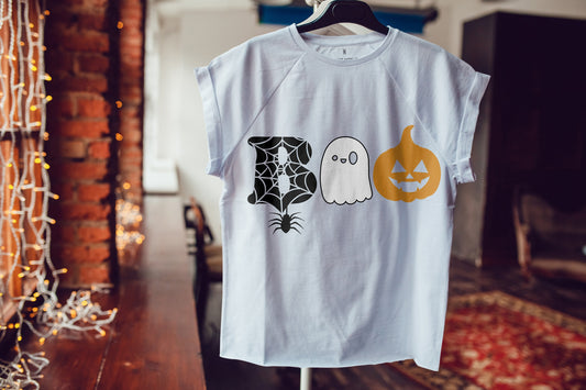 Unisex T-shirt, Halloween, CLASSIC BOO T-Shirt