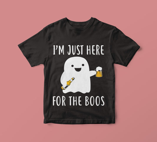 Unisex T-shirt, Halloween, FOR THE BOOS T-Shirt