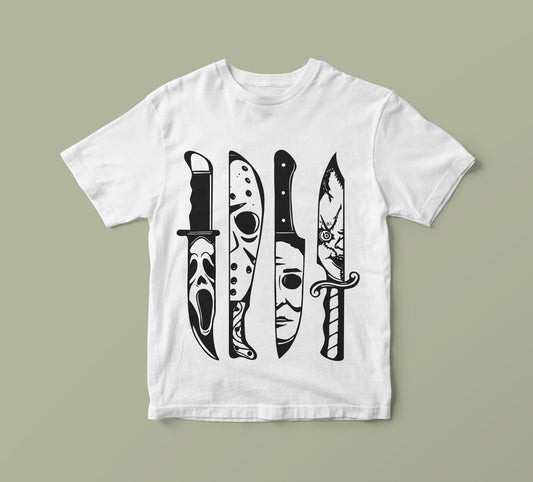 Unisex T-shirt, Halloween, FRIENDS KNIFE T-Shirt