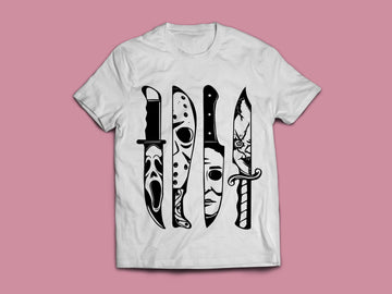 Unisex T-shirt, Halloween, FRIENDS KNIFE T-Shirt