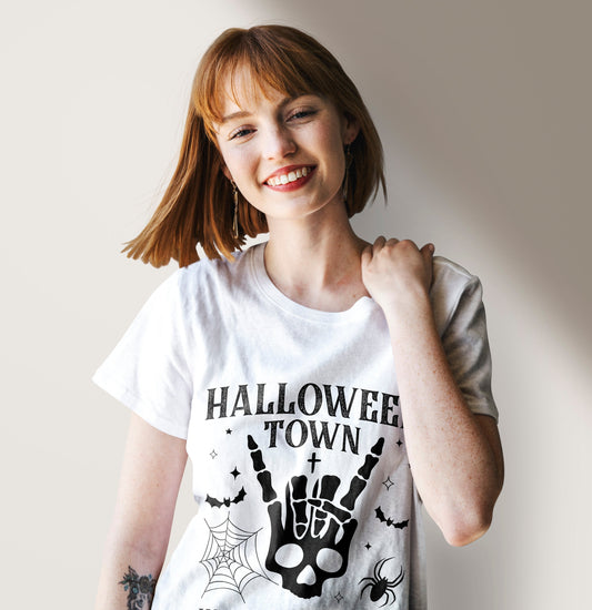 Unisex T-shirt, Halloween, HALLOWEEN TOWN T-Shirt