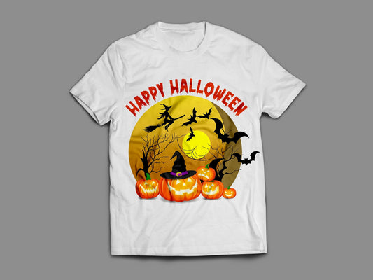 Unisex T-shirt, Halloween, HAPPY HALLOWEEN T-Shirt