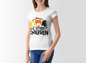 Unisex T-shirt, Halloween, I SMELL CHILDREN T-Shirt