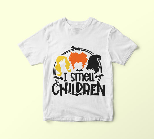 Unisex T-shirt, Halloween, I SMELL CHILDREN T-Shirt