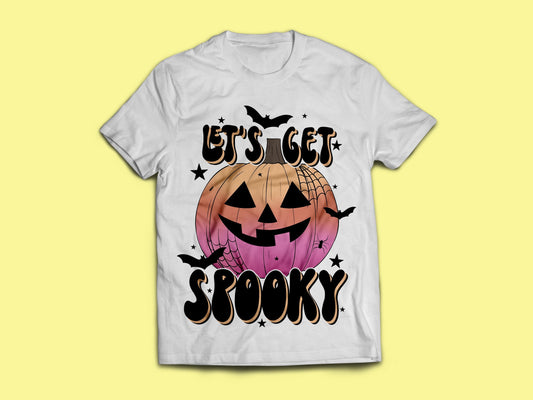 Unisex T-shirt, Halloween, LET'S GET SPOOKY T-Shirt, Halloween Hoodie