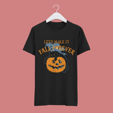 Unisex T-shirt, Halloween, MAKE IT FALL FOREVER T-Shirt, Halloween Hoodie