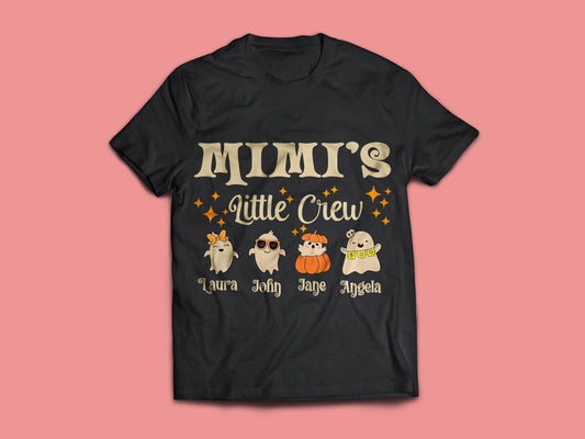 Woman T-shirt, Halloween, PERSONALIZED LITTLE CREW T-Shirt