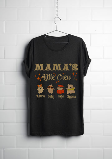 Woman T-shirt, Halloween, PERSONALIZED LITTLE CREW T-Shirt