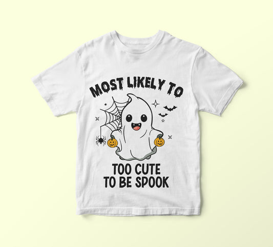 Woman T-shirt, Halloween, PERSONALIZED MOST LIKELY TO BOO T-Shirt