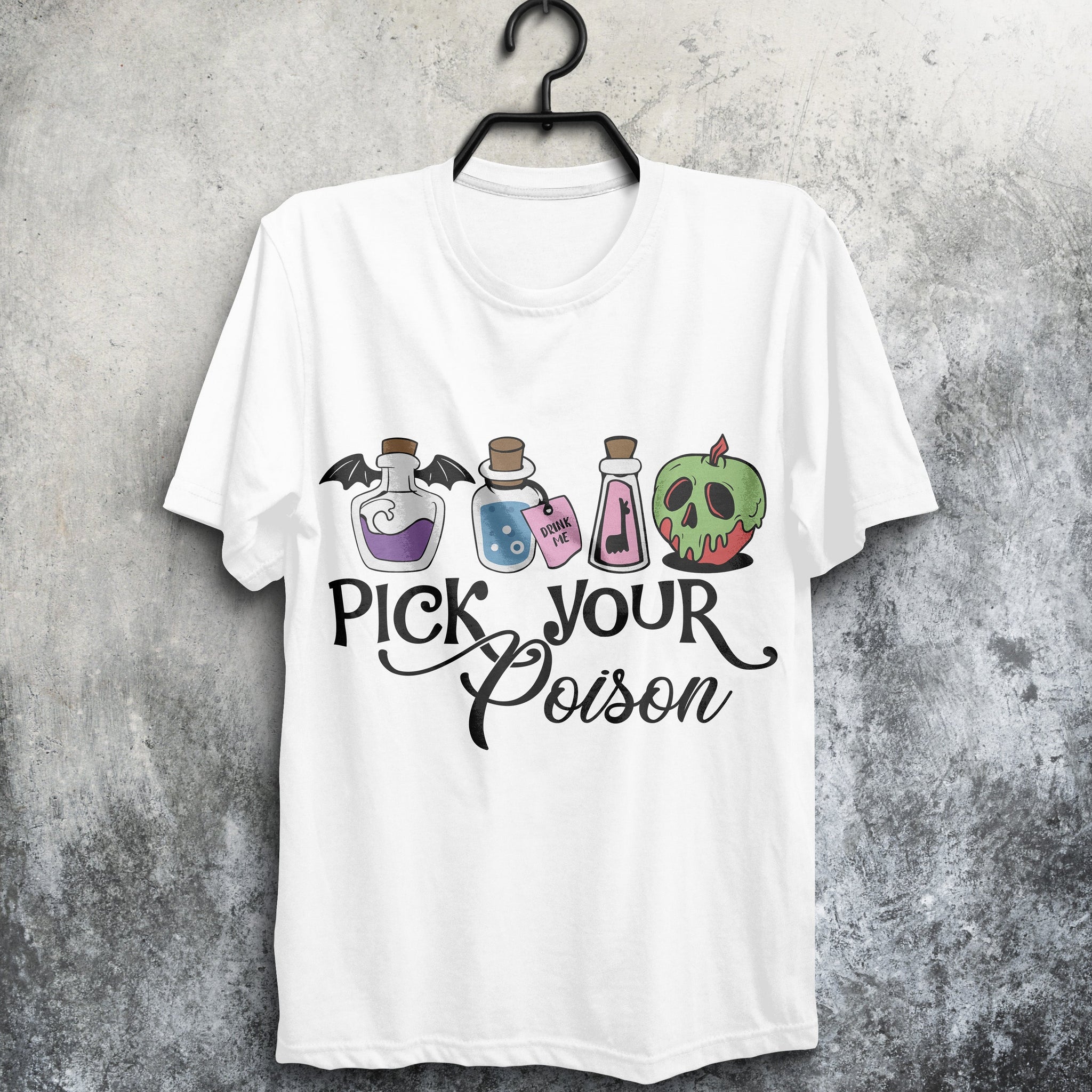 Woman T-shirt, Halloween, PICK YOUR POISON T-Shirt, Halloween Hoodie