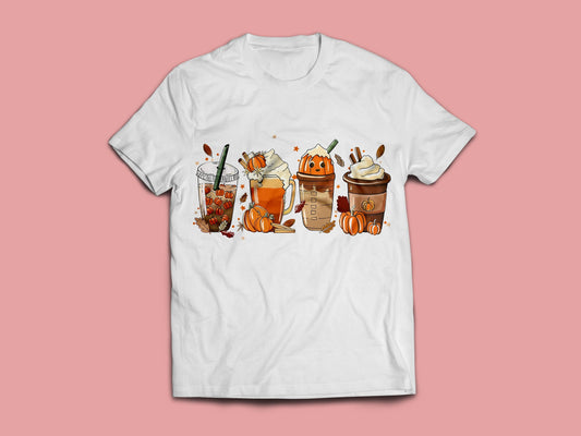 Woman T-shirt, Halloween, PUMPKIN CUPS T-Shirt