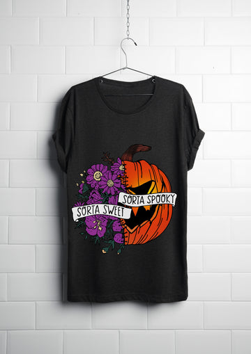 Woman T-shirt, Halloween, SORTA SWEET SPOOKY T-Shirt