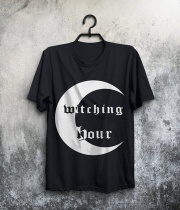 Unisex T-shirt, Halloween, WITCHING HOUR T-Shirt, Halloween Hoodie