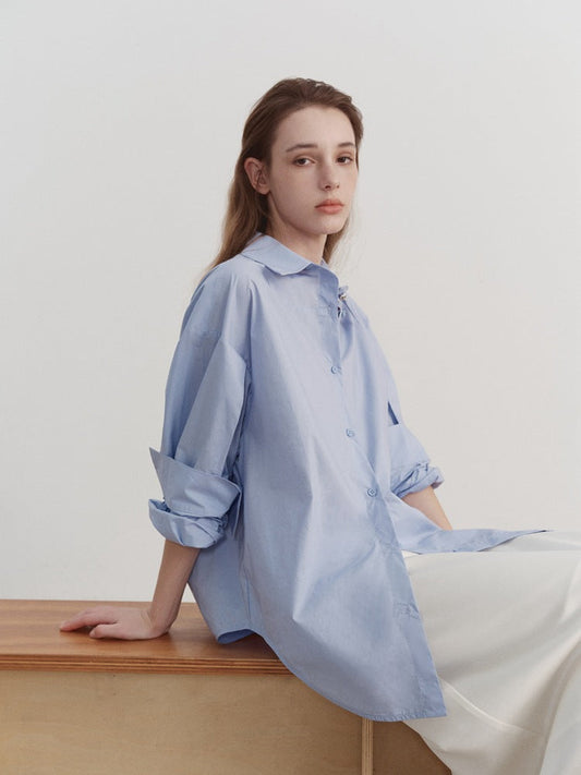 Minimalist Oversized Relaxed Shirt