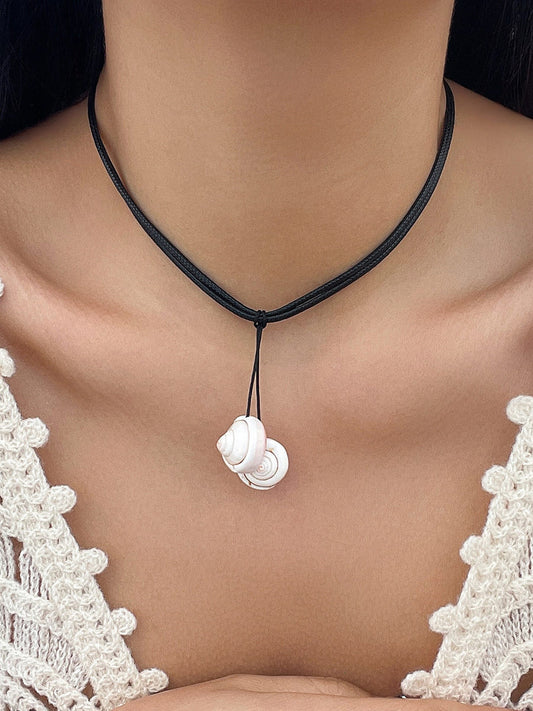 Tassel Seashell Necklace