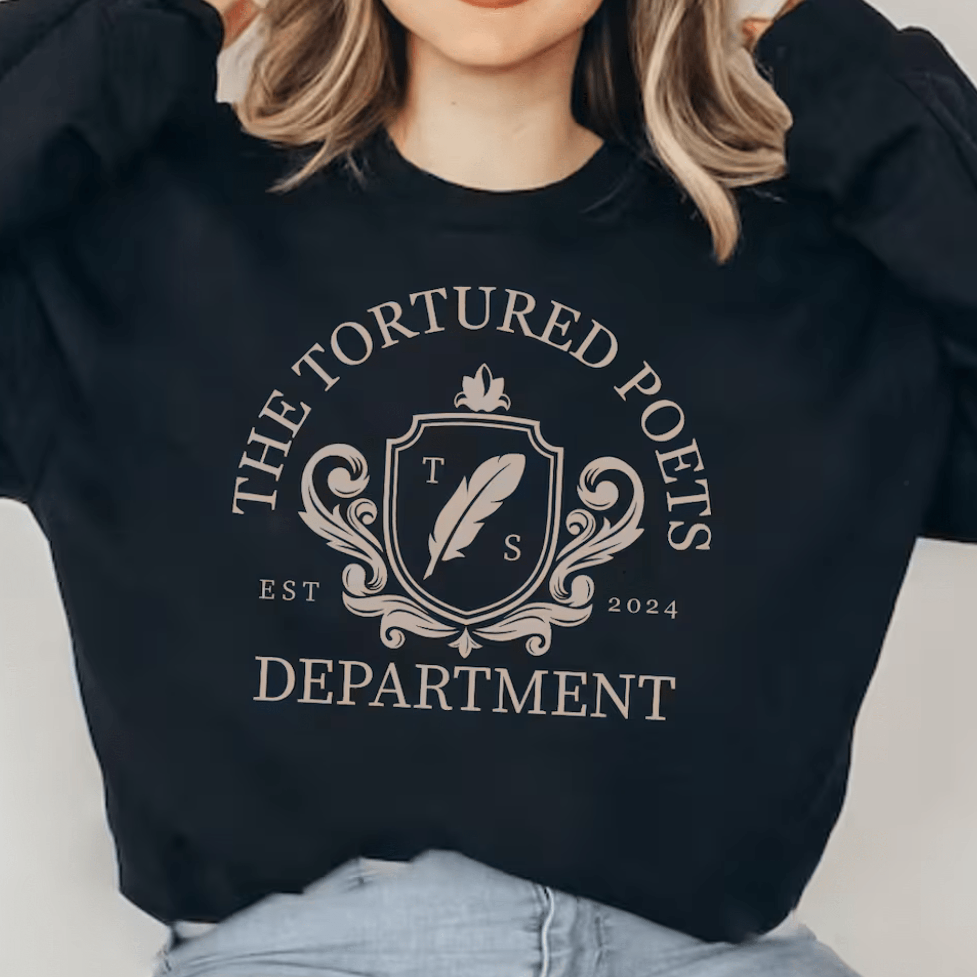 Tortured Poets Department Est Sweatshirt - Swifties Crewneck