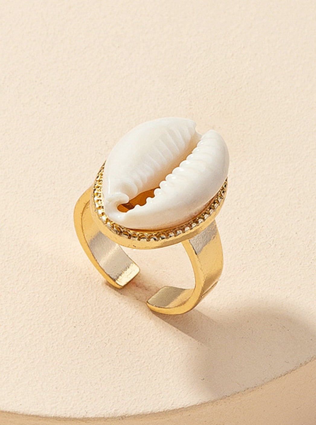 Shell Open Ring