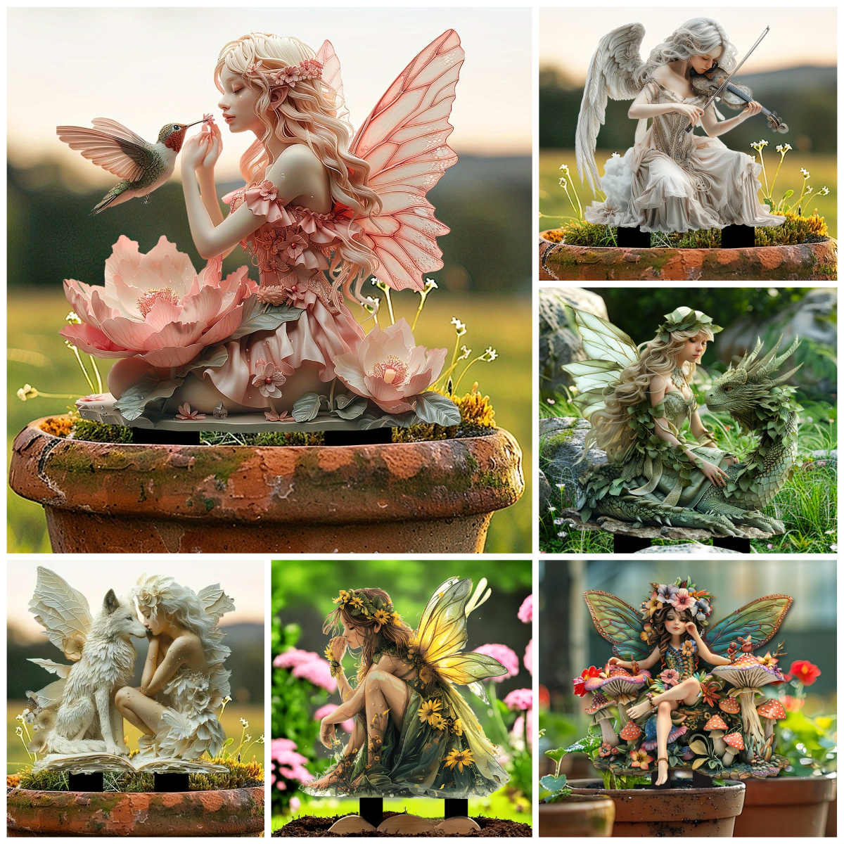 💞Last Day Promotion 49% OFF-🧚‍♀️Bohemian Fairy Flower Pot Decoration