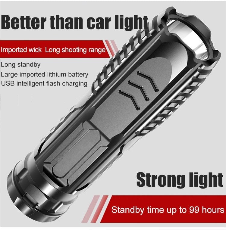 🎁2024-New Year Hot Sale🎁49% OFF🔥 Multifunctional Rechargeable Flashlight