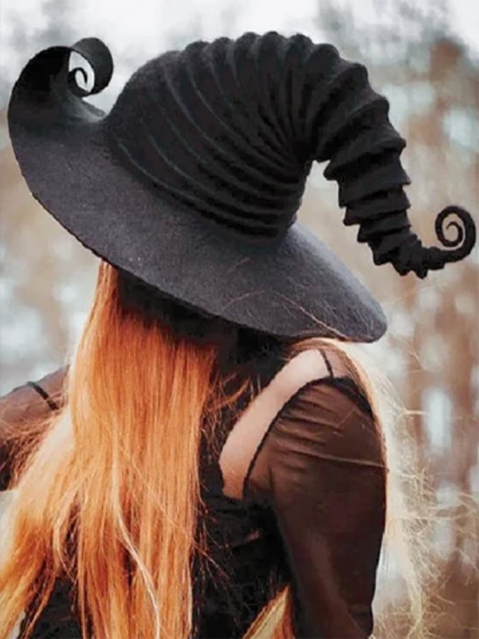 Halloween Wide Edge Witch Hat