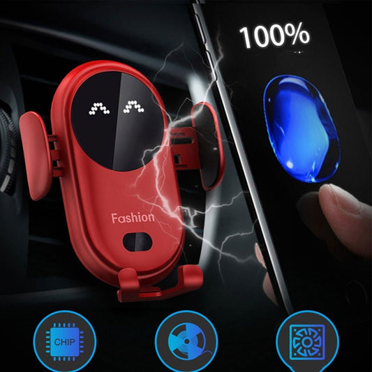 🎇 Intelligent Wireless Car Charger Phone Holder