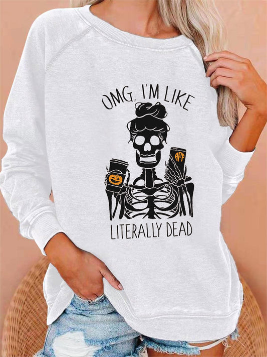 Women's Funny Halloween Print Top