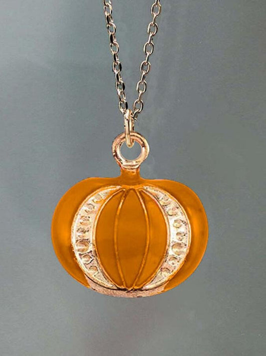 Women's Halloween Magic Pumpkin Necklace