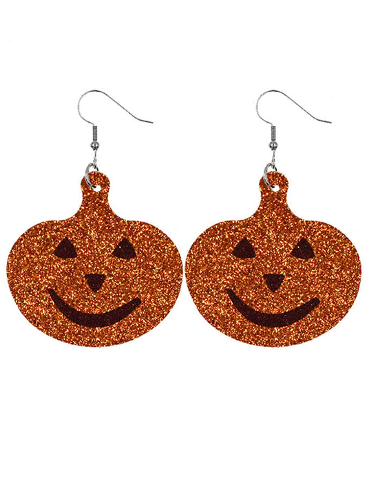 Women's Halloween Pumpkin Earrings